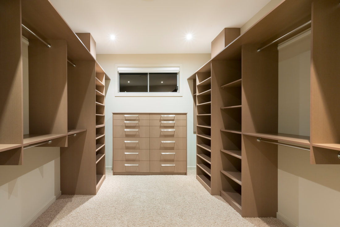 Luxury custom closet design in Sarasota